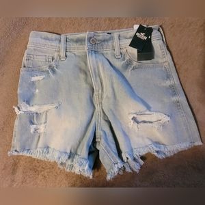 Hollister jean shorts